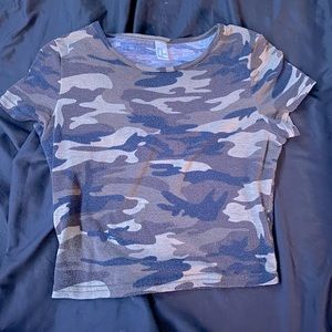 Short Camouflage Top